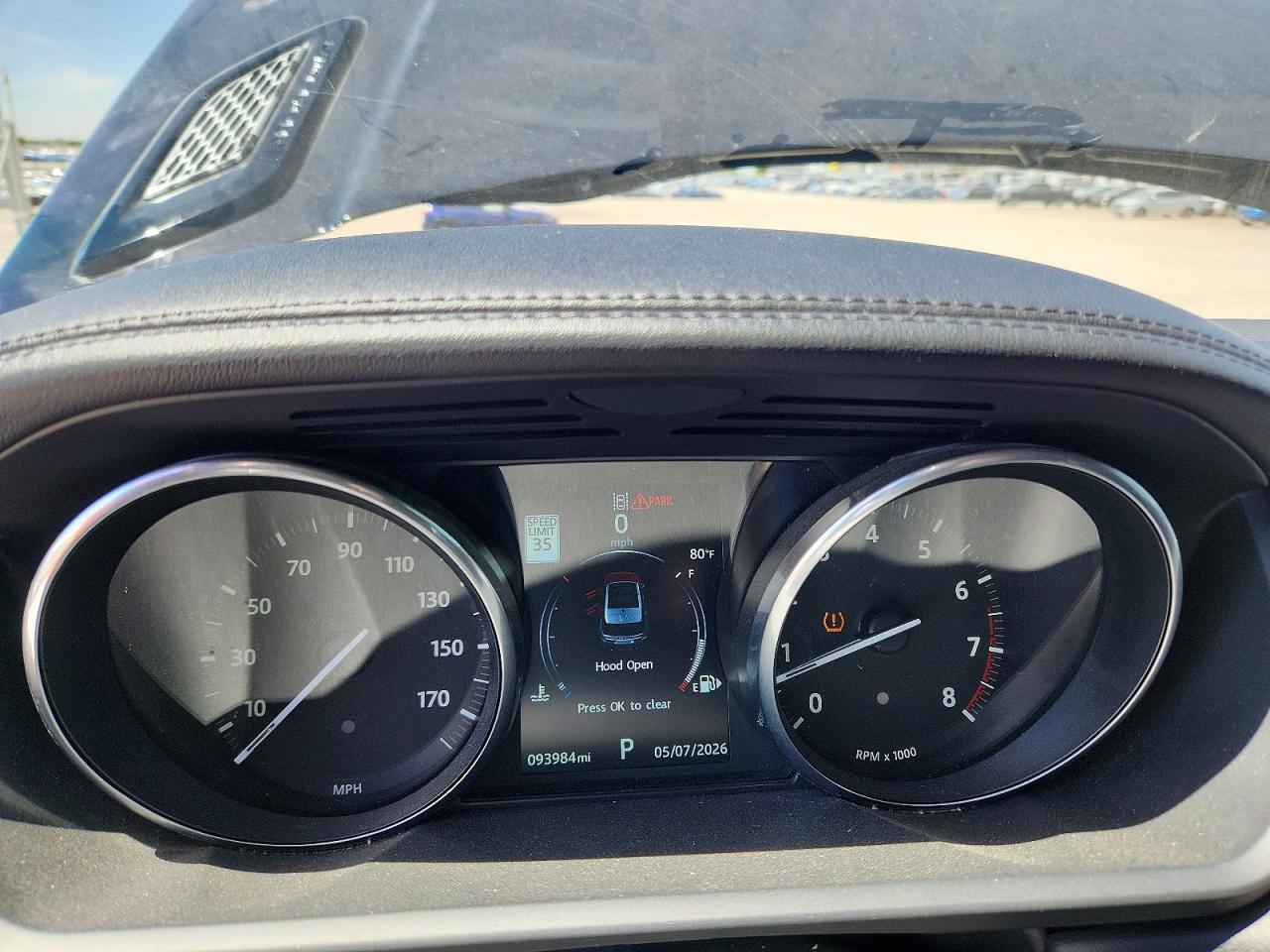 2016 Land Rover Range Rover Sport VIN SALWR2PF1GA115533 COPART salvage auction — Front End, NE - CERT OF TITLE-SALVAGE, sold $6,300 on 2026-06-30 (photo 9)