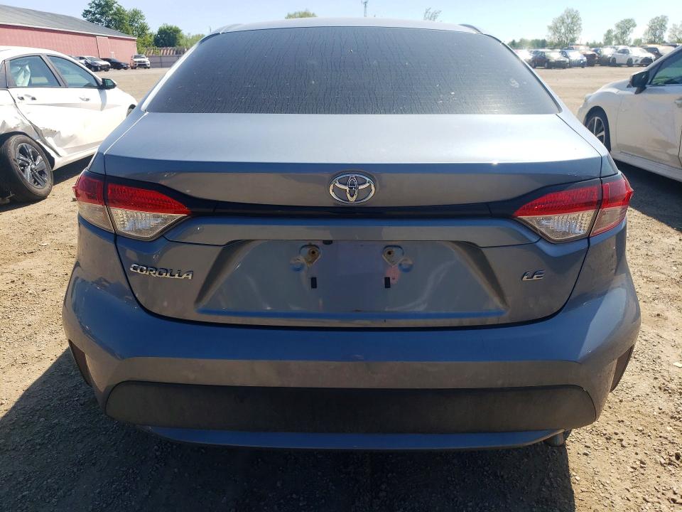 2020 Toyota Corolla VIN 5YFBPRBE5LP095733 COPART salvage auction — FRONT END, On - Bill Of Sale - Parts Only, sold $6,100 on 2026-07-14 (photo 6)