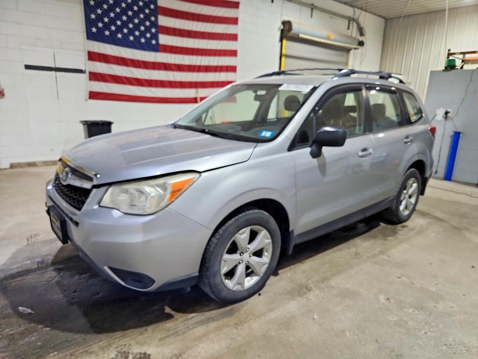 2015 Subaru Forester VIN JF2SJABC1FH557224 COPART salvage auction — FRONT END, Nh - Certificate Of Title, sold $2,700 on 2026-07-07 (photo 1)