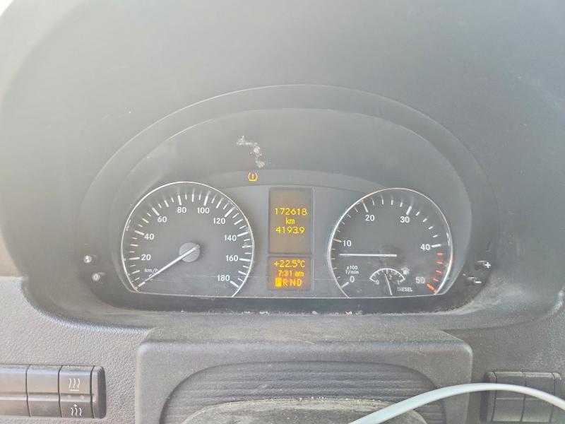 2016 Mercedes-benz Sprinter VIN WD3BE7CDXGP194873 COPART salvage auction — FRONT END, Qc - Gravement Accidente, sold $3,200 on 2026-07-07 (photo 9)