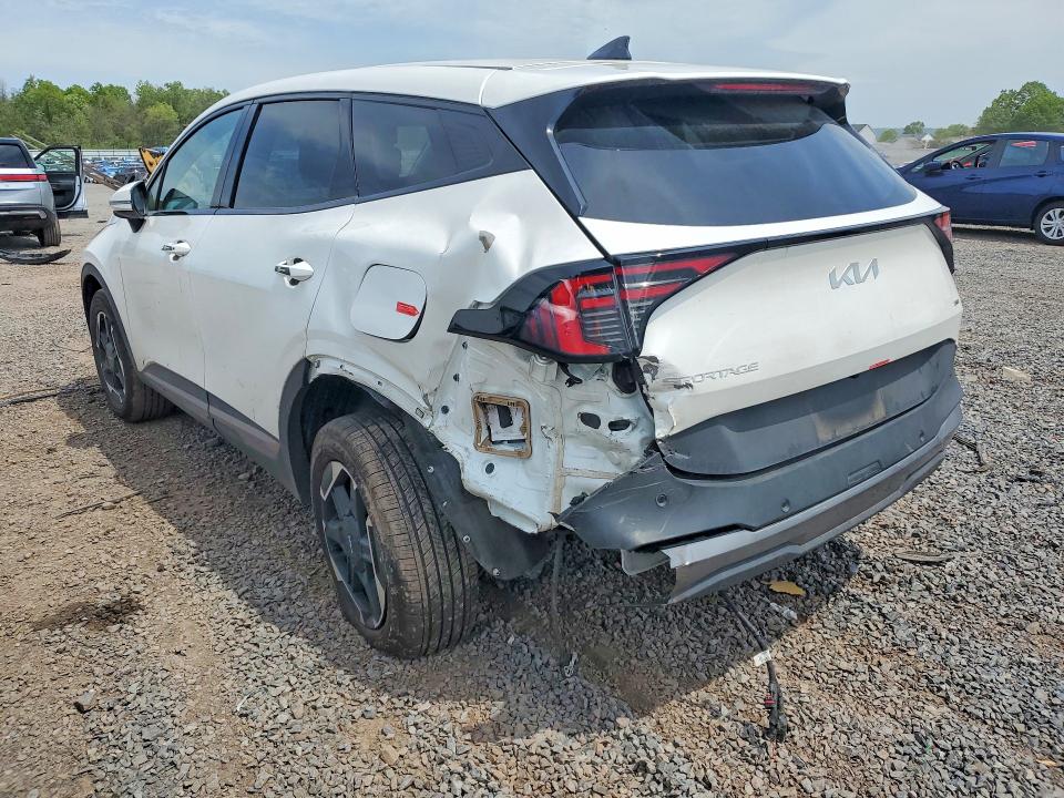 2026 Kia Sportage VIN KNDPUDDG3T7301245 COPART salvage auction — REAR END, Nj - Cert Of Title-Salvage, sold $6,500 on 2026-07-28 (photo 2)
