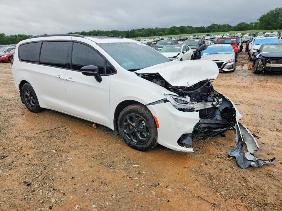 2025 Chrysler Pacifica VIN 2C4RC1S7XSR574287 COPART salvage auction — FRONT END, Al - Cert Of Title-Salvage Title, sold $7,800 on 2026-07-29 (photo 4)
