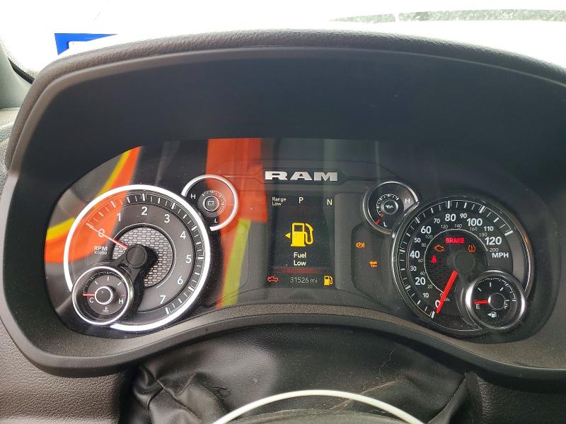 2025 Ram VIN 1C6RRFGG3SN589609 COPART salvage auction — FRONT END, Tx - Salvage Vehicle Title, sold $17,000 on 2026-07-02 (photo 9)