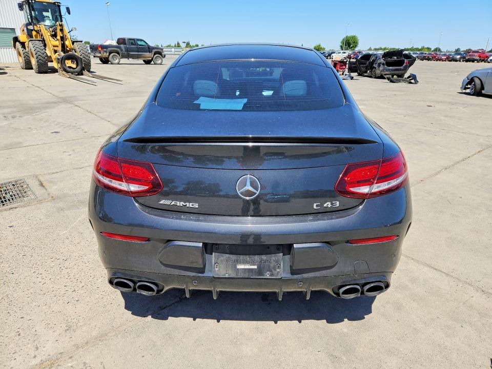 2020 Mercedes-benz C-klasse VIN W1KWJ6EB6LF992074 COPART salvage auction — FRONT END, Ca - Salvage Certificate, sold $16,200 on 2026-07-20 (photo 6)