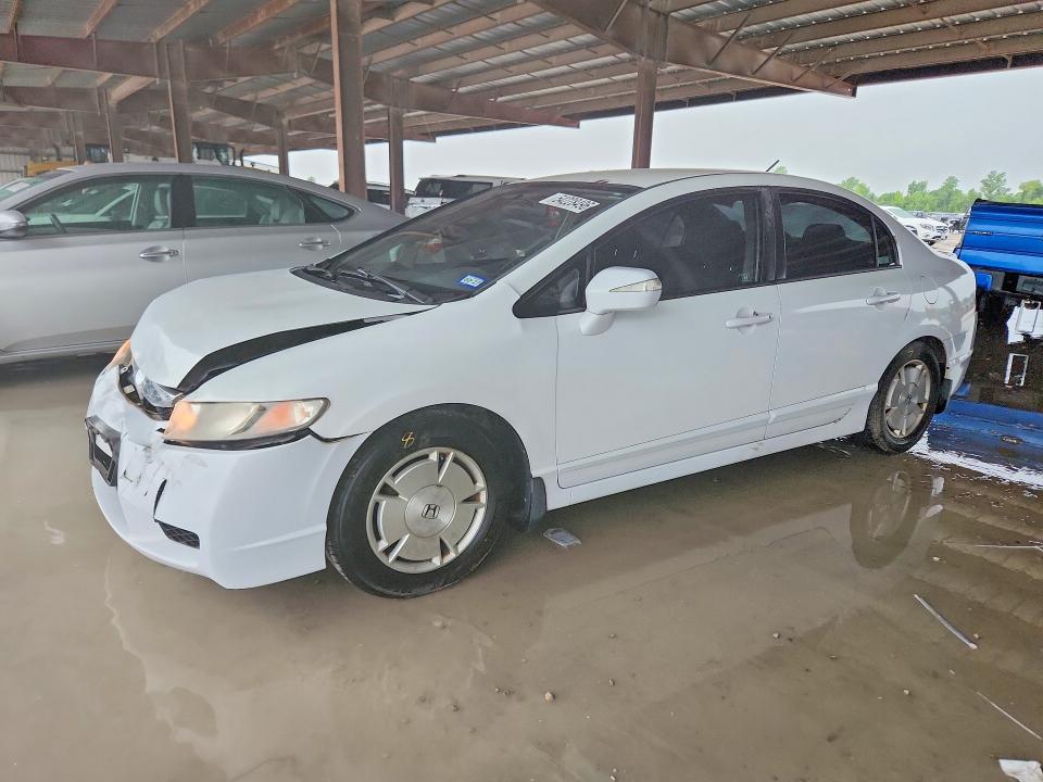 2009 Honda Civic VIN JHMFA36239S007994 COPART salvage auction — FRONT END, TX - SALVAGE VEHICLE TITLE, sold $550 on 2026-07-24 (photo 1)