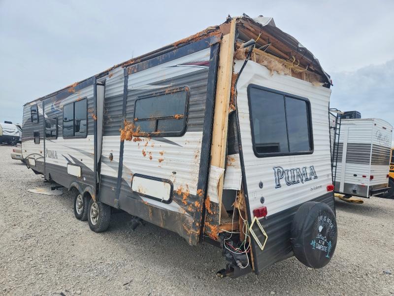 2015 Puma Palomino VIN 4X4TPUF23FP056582 COPART salvage auction — ROLLOVER, TX - SALVAGE VEHICLE TITLE, sold $25 on 2026-07-09 (photo 3)