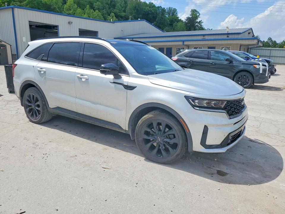 2022 Kia Sorento VIN 5XYRK4LFXNG086492 COPART salvage auction — FRONT END, Wv - Salvage Certificate, sold $175 on 2026-07-23 (photo 4)