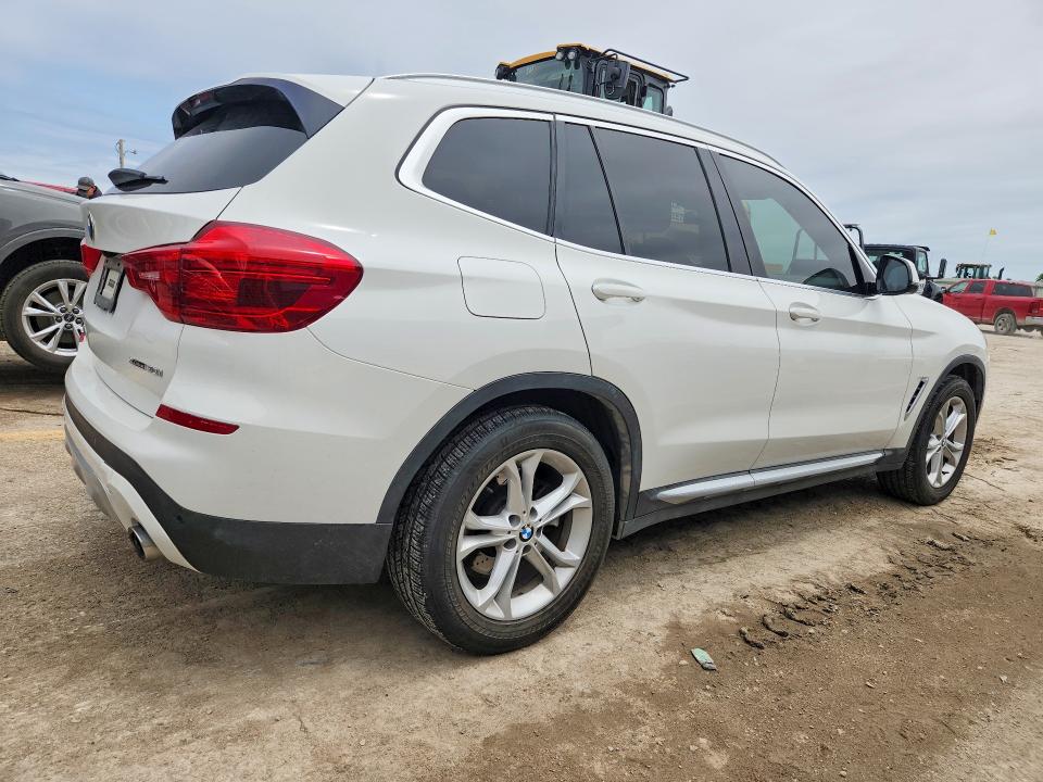 2019 BMW X3 VIN 5UXTR9C58KLD90430 COPART salvage auction — HAIL, Ks - Cert Of Title-Salvage, sold $7,900 on 2026-07-08 (photo 3)