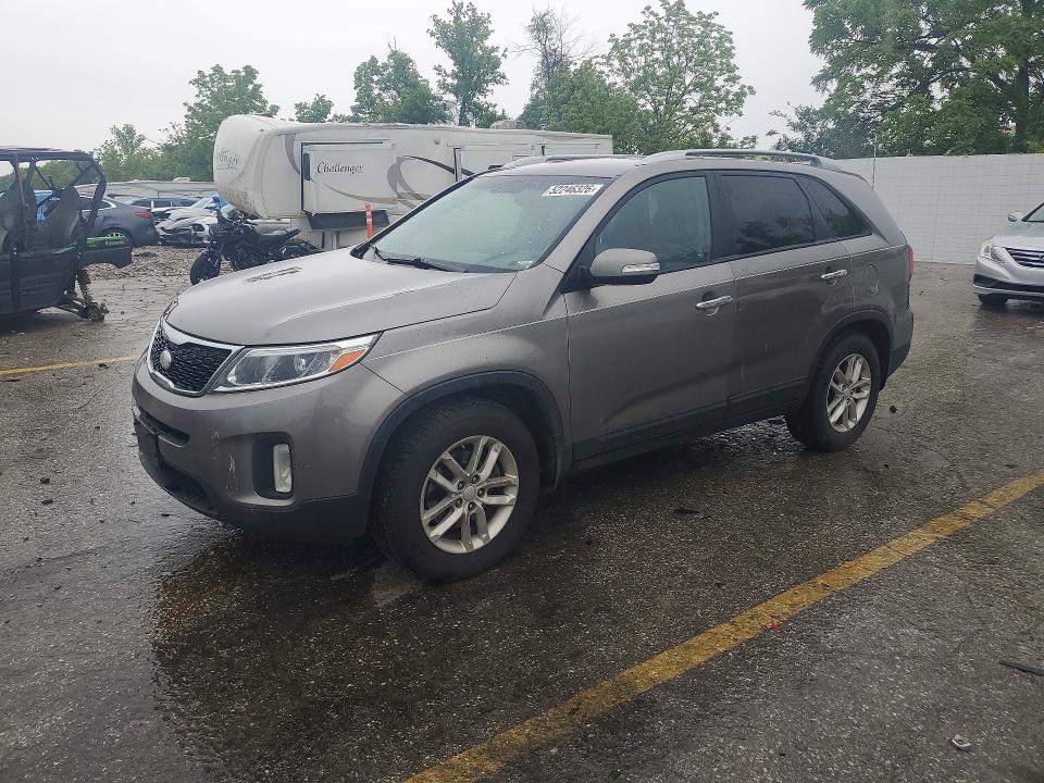 2015 Kia VIN 5XYKT4A7XFG557598 COPART salvage auction — MECHANICAL, Mo - Certificate Of Title, sold $650 on 2026-07-31 (photo 1)