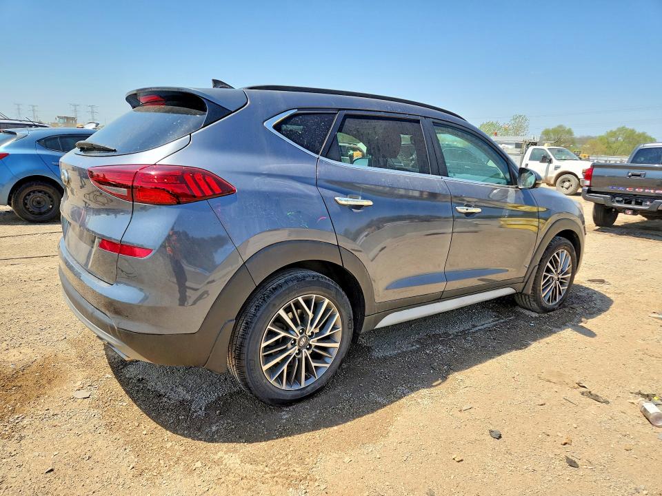 2019 Hyundai Tucson VIN KM8J33AL0KU964059 COPART salvage auction — MINOR DENT/SCRATCHES, Il - Salvage Certificate, sold $6,200 on 2026-07-14 (photo 3)