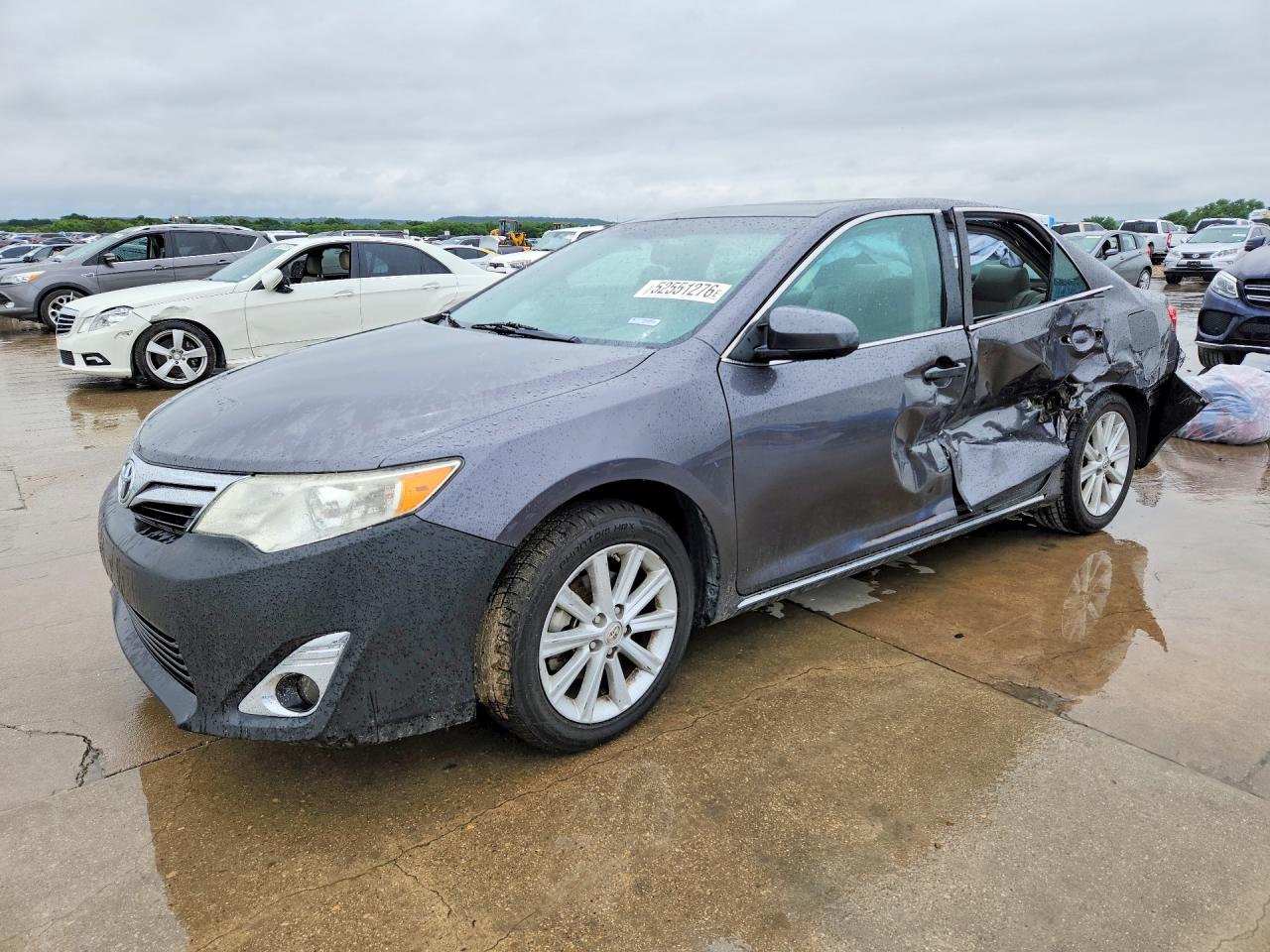 2013 Toyota Camry VIN 4T4BF1FK9DR308516 COPART salvage auction — Side, LA - CERT OF TITLE-SALVAGE, sold $2,600 on 2026-07-06 (photo 1)