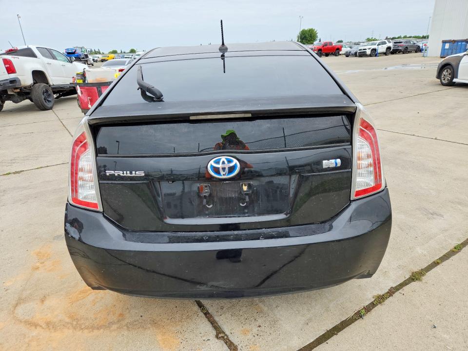 2013 Toyota Prius VIN JTDKN3DU3D5635571 COPART salvage auction — FRONT END, Ca - Salvage Certificate, sold $925 on 2026-07-13 (photo 6)