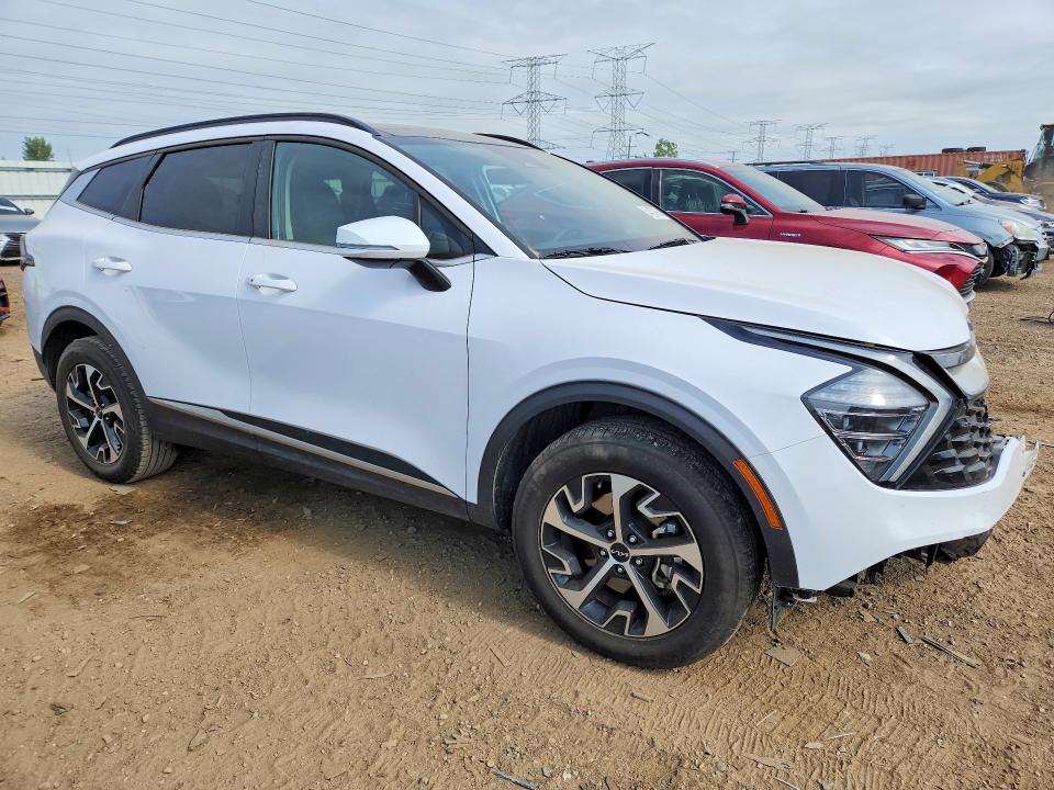 2025 Kia VIN 5XYK3CDF9SG304666 COPART salvage auction — FRONT END, Il - Salvage Certificate, sold $3,150 on 2026-07-28 (photo 4)