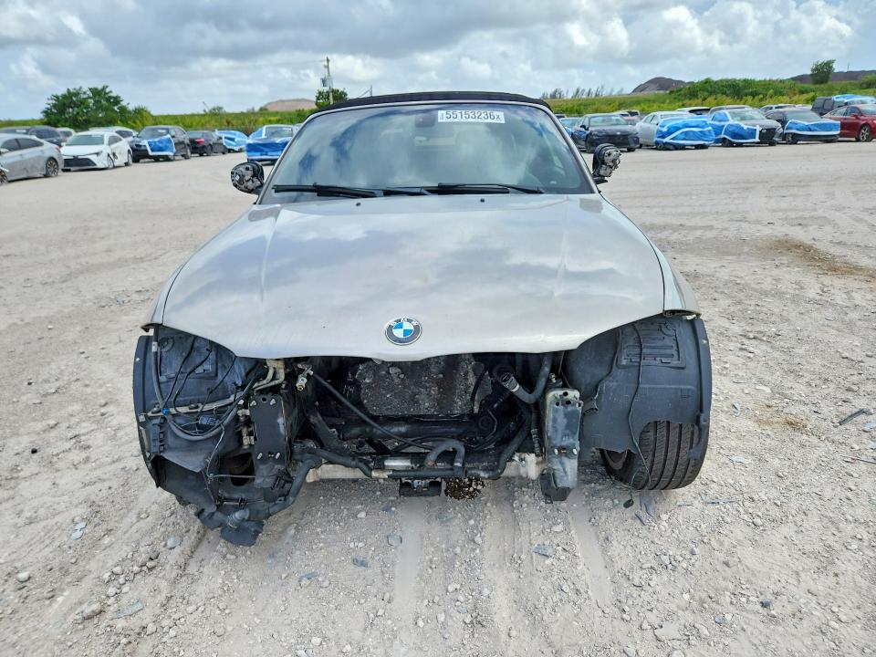 2010 BMW 1 series VIN WBAUN9C54AVK41771 COPART salvage auction — FRONT END, Fl - Cert Of Title Slvg Rebuildable, sold $325 on 2026-07-21 (photo 5)