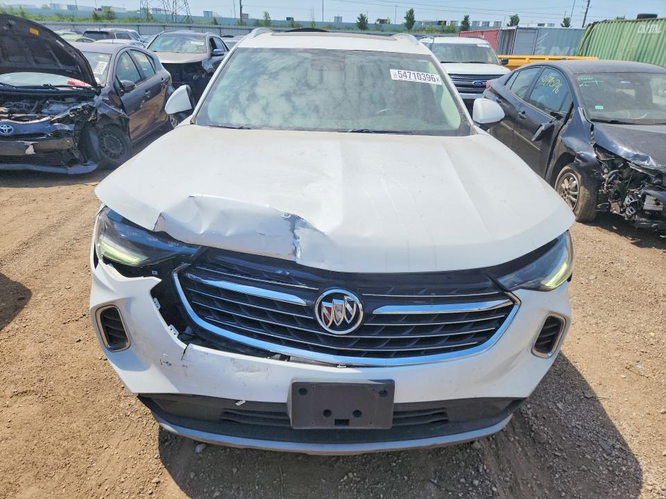 2021 Buick Envision VIN LRBFZNR48MD077361 COPART salvage auction — FRONT END, Il - Salvage Certificate, sold $4,100 on 2026-07-16 (photo 5)