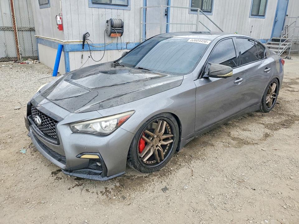 2018 Infiniti VIN JN1FV7AP7JM460561 COPART salvage auction — UNDERCARRIAGE, Ca - Salvage Certificate, sold $3,300 on 2026-07-09 (photo 1)