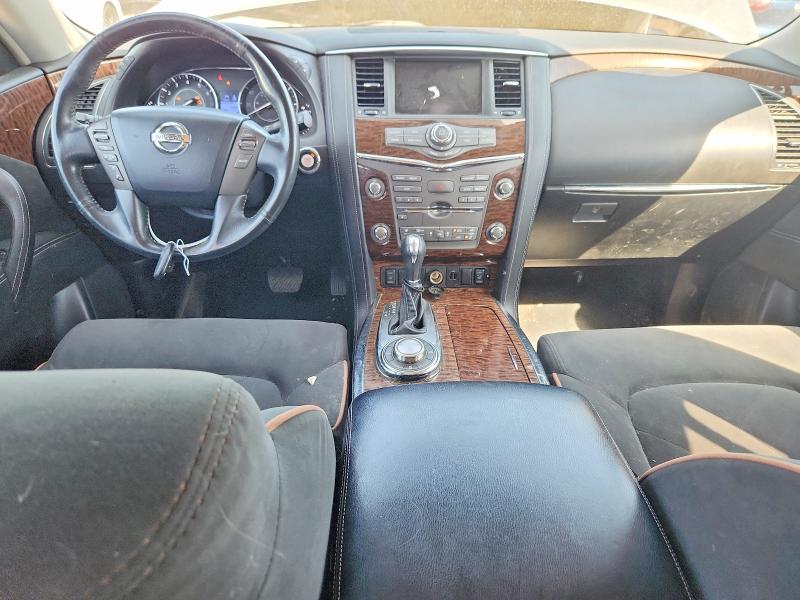 2018 Nissan Armada VIN JN8AY2NC9J9552707 COPART salvage auction — FRONT END, Il - Salvage Certificate, sold $5,000 on 2026-07-09 (photo 8)