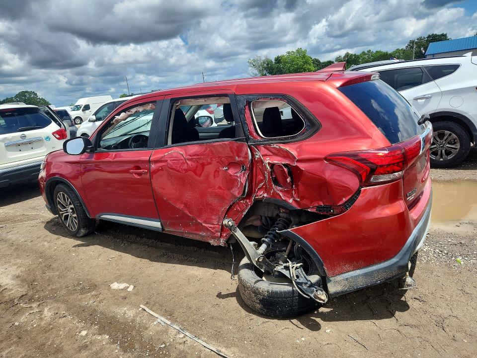 2017 Mitsubishi Outlander VIN JA4AZ3A32HZ026444 COPART salvage auction — UNDERCARRIAGE, Al - Cert Of Title-Salvage Title, sold $225 on 2026-07-30 (photo 2)