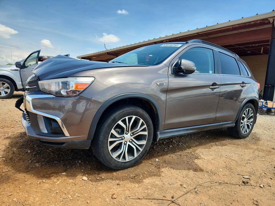 2018 Mitsubishi Outlander VIN JA4AP4AW4JZ011875 COPART salvage auction — FRONT END, AL - CERT OF TITLE-SALVAGE TITLE, sold $2,550 on 2026-07-08 (photo 1)