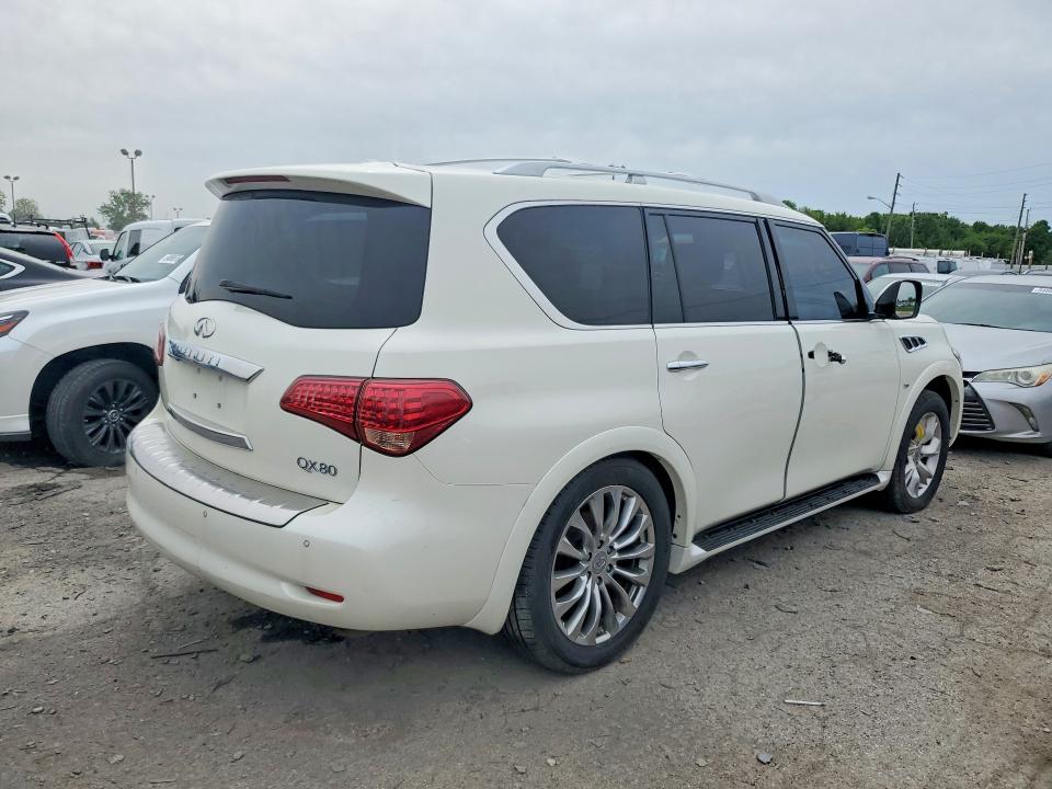 2015 Infiniti VIN JN8AZ2NEXF9081091 COPART salvage auction — MINOR DENT/SCRATCHES, Wv - Certificate Of Title, sold $4,250 on 2026-07-24 (photo 3)