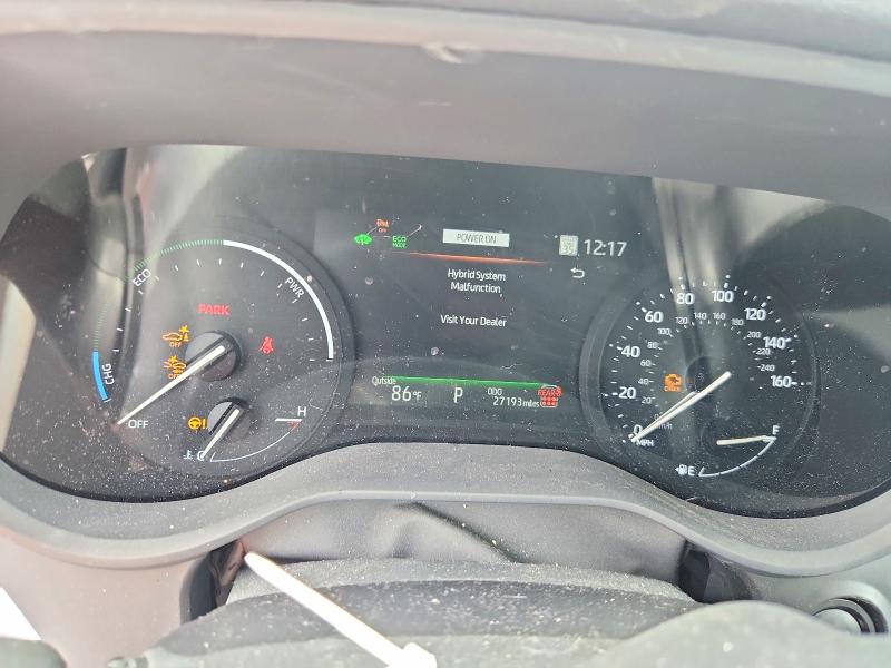 2025 Toyota Sienna VIN 5TDYRKEC3SS264868 COPART salvage auction — FRONT END, Ga - Cert Of Title-Salvage, sold $14,500 on 2026-07-28 (photo 9)