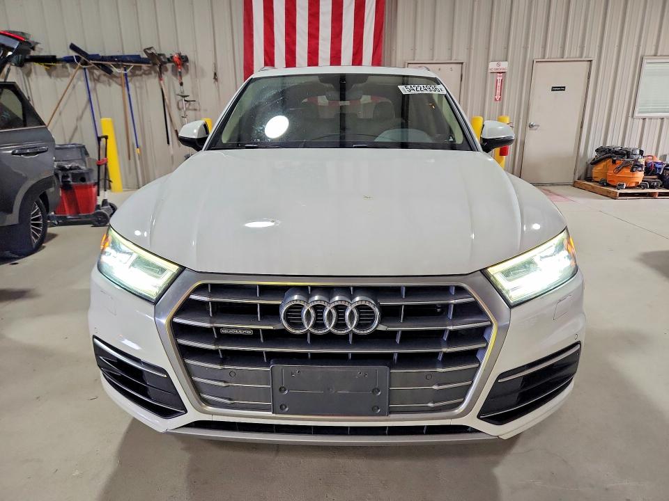 2018 Audi Q5 VIN WA1BNAFY4J2039056 COPART salvage auction — HAIL, Tx - Certificate Of Title, sold $175 on 2026-07-28 (photo 5)