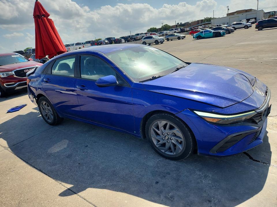 2024 Hyundai Elantra VIN KMHLM4DG1RU664759 COPART salvage auction — REAR END, TX - SALVAGE VEHICLE TITLE, sold $4,500 on 2026-08-01 (photo 4)