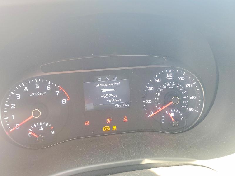 2022 Kia Soul VIN KNDJ23AU2N7837008 COPART salvage auction — FRONT END, Ca - Dis/Dlr/Exp Only Clean Title, sold $2,150 on 2026-07-27 (photo 9)