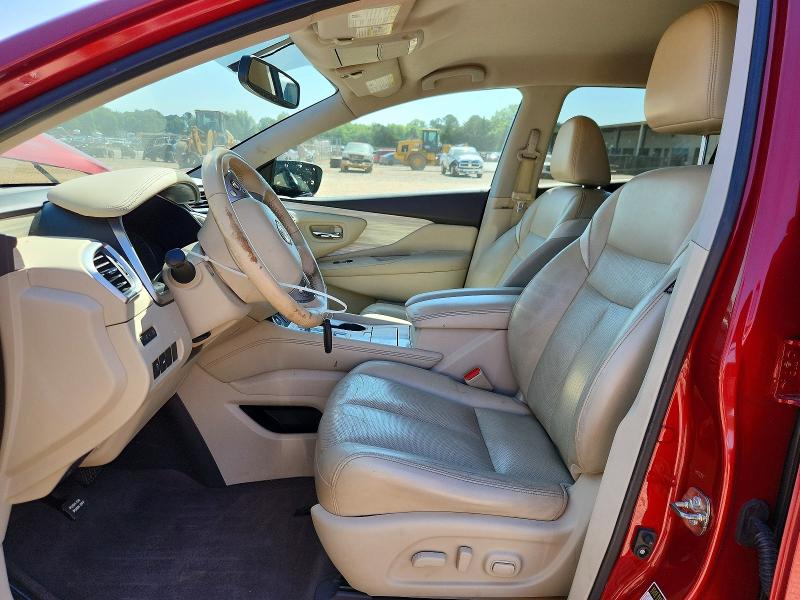 2017 Nissan Murano VIN 5N1AZ2MG9HN133489 COPART salvage auction — FRONT END, Al - Cert Of Title-Salvage Title, sold $425 on 2026-07-29 (photo 7)