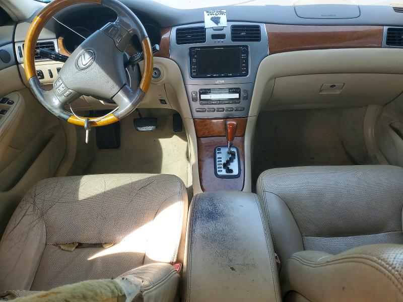 2005 Lexus ES VIN JTHBA30G955086647 COPART salvage auction — FRONT END, TN - SALVAGE CERTIFICATE, sold $700 on 2026-07-02 (photo 8)