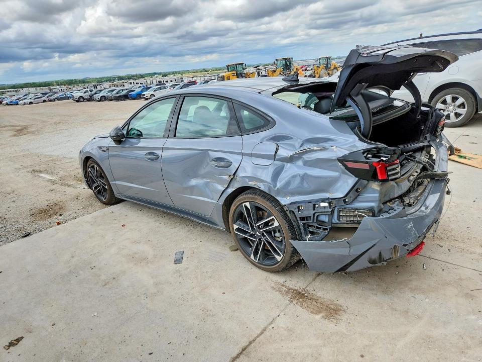 2024 Hyundai Sonata VIN KMHL54JCXRA352858 COPART salvage auction — REAR END, Ne - Cert Of Title-Salvage, sold $8,200 on 2026-07-14 (photo 2)