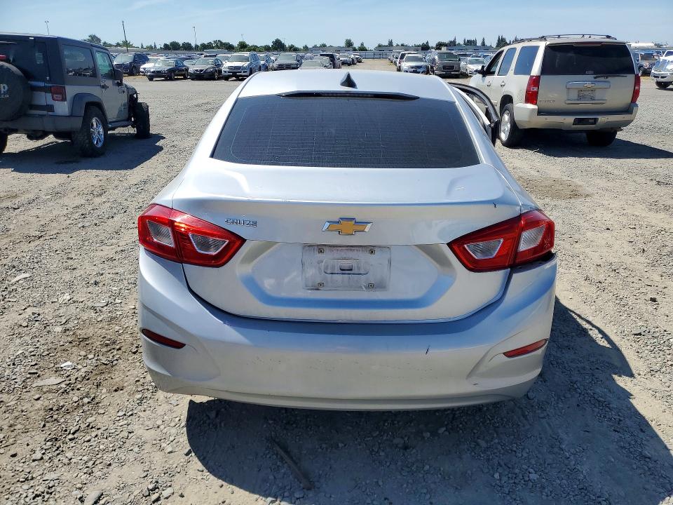 2017 Chevrolet Cruze VIN 1G1BC5SM7H7230658 COPART salvage auction — REAR END, Ca - Salvage Certificate, sold $925 on 2026-07-02 (photo 6)