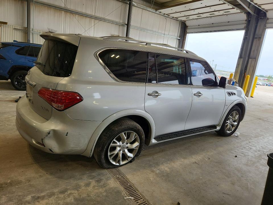 2014 Infiniti Qx80 VIN JN8AZ2NCXE9351143 COPART salvage auction — REAR END, Ne - Cert Of Title-Salvage, sold $2,350 on 2026-07-07 (photo 3)