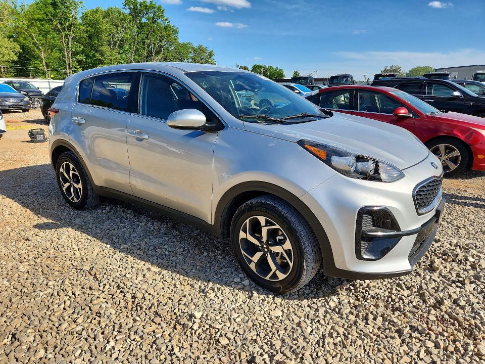 2021 Kia Sportage VIN KNDPM3AC0M7888985 COPART salvage auction — HAIL, Mo - Salvage Certificate Of Title, sold $2,800 on 2026-07-07 (photo 4)