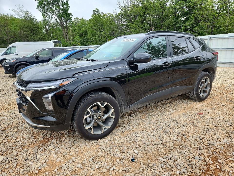 2025 Chevrolet VIN KL77LHEP4SC237759 COPART salvage auction — HAIL, Mo - Salvage Certificate Of Title, sold $8,300 on 2026-07-14 (photo 1)