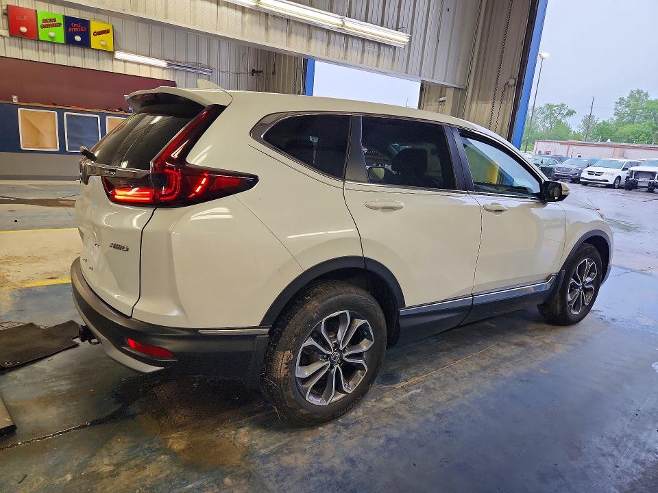 2021 Honda Cr-v VIN 7FARW2H55ME011086 COPART salvage auction — SIDE, Oh - Cert Of Title-Salvage, sold $10,600 on 2026-07-20 (photo 3)