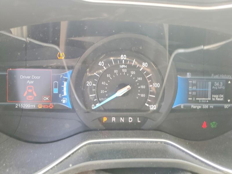 2017 Ford Fusion VIN 3FA6P0UUXHR132882 COPART salvage auction — HAIL, Ks - Cert Of Title-Salvage, sold $850 on 2026-07-09 (photo 9)