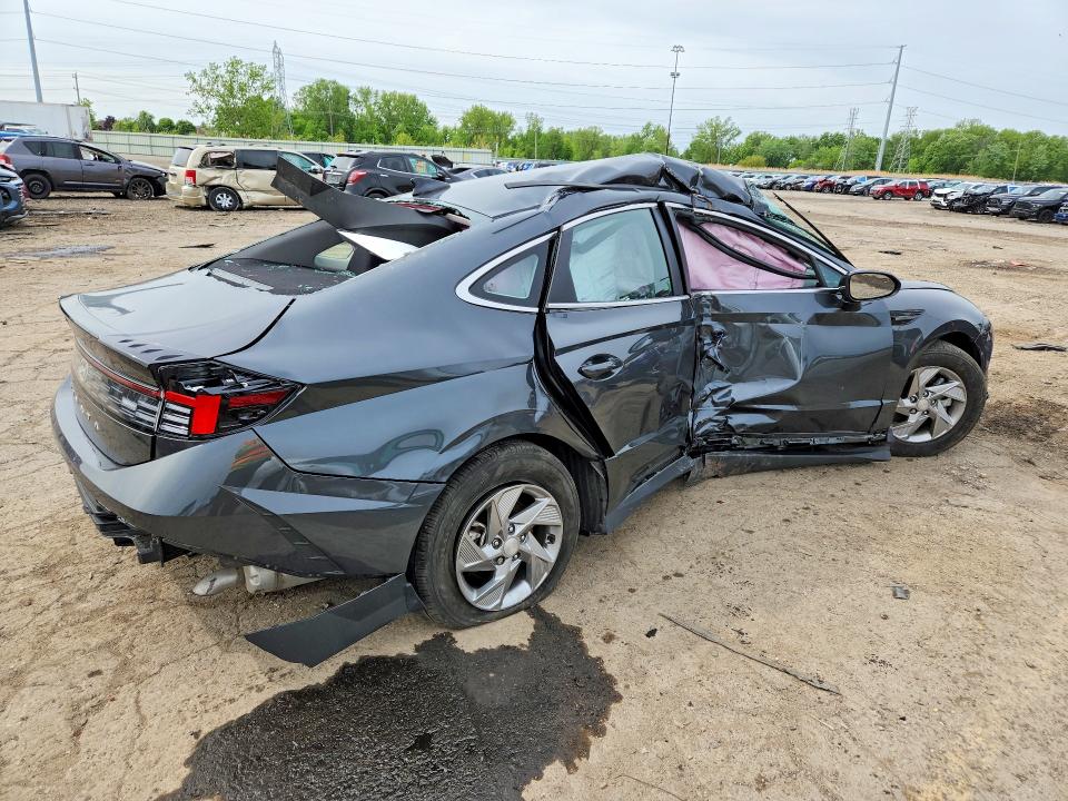 2025 Hyundai VIN KMHL24JA8SA508408 COPART salvage auction — SIDE, MI - SCRAP CERTIFICATE OF TITLE, sold $2,650 on 2026-07-24 (photo 3)