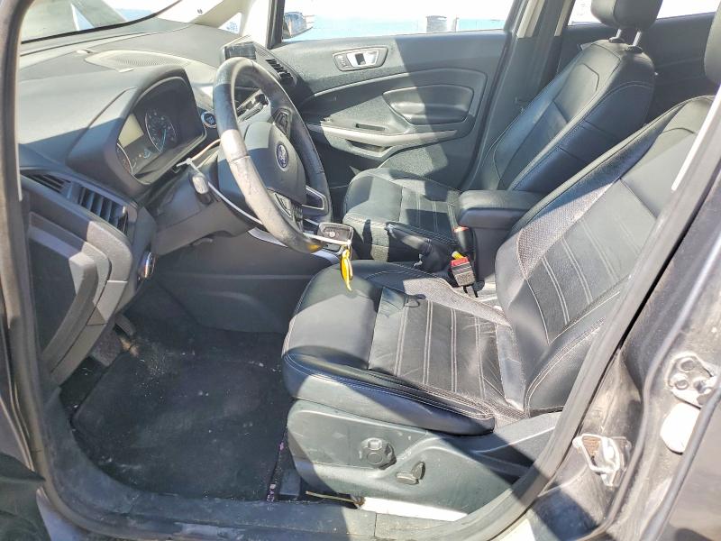 2019 Ford Ecosport VIN MAJ6S3KL7KC272596 COPART salvage auction — FRONT END, Ut - Salvage Certificate, sold $2,050 on 2026-07-20 (photo 7)