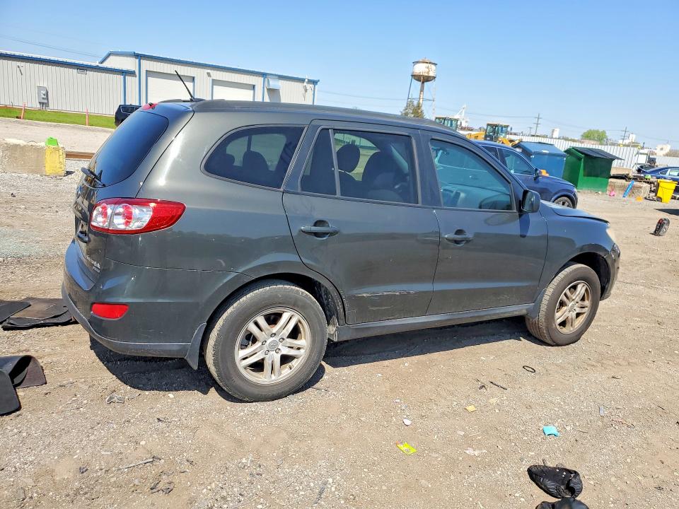 2011 Hyundai Santa fe VIN 5XYZGDAB7BG081599 COPART salvage auction — FRONT END, IL - SALVAGE CERTIFICATE, sold $1,100 on 2026-07-24 (photo 3)