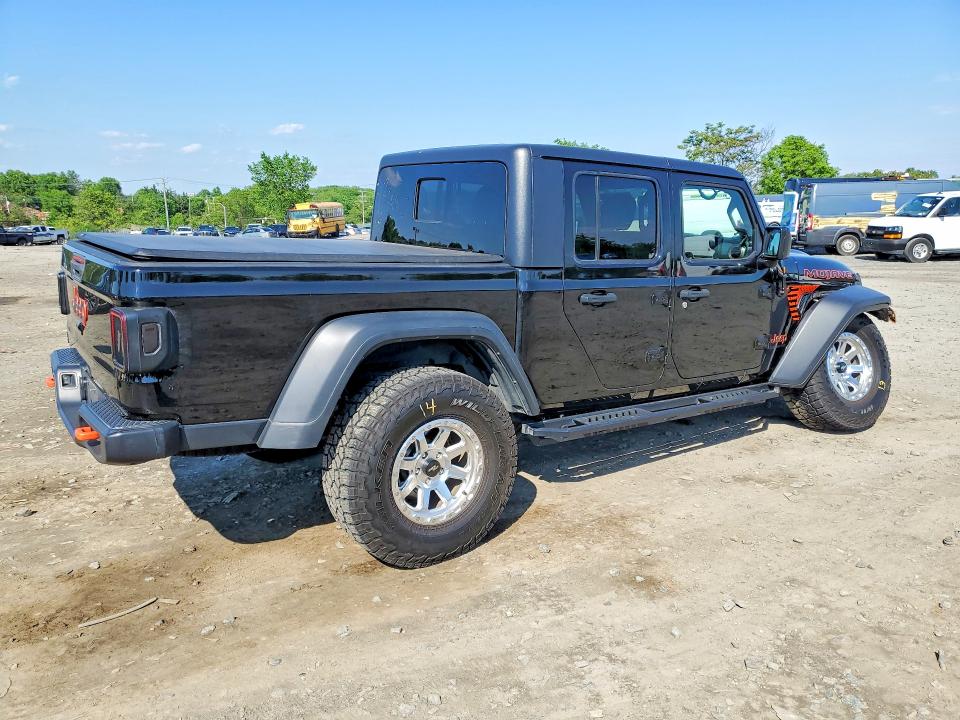 2021 Jeep Gladiator VIN 1C6JJTEGXML574660 COPART salvage auction — FRONT END, MD - CERT OF SALVAGE < 75% DAMAGE, sold $15,000 on 2026-07-28 (photo 3)