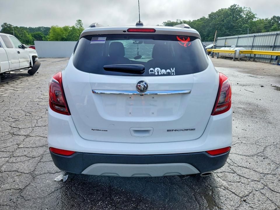 2020 Buick Encore VIN KL4CJASBXLB025599 COPART salvage auction — HAIL, Mo - Salvage Certificate Of Title, sold $2,250 on 2026-07-15 (photo 6)
