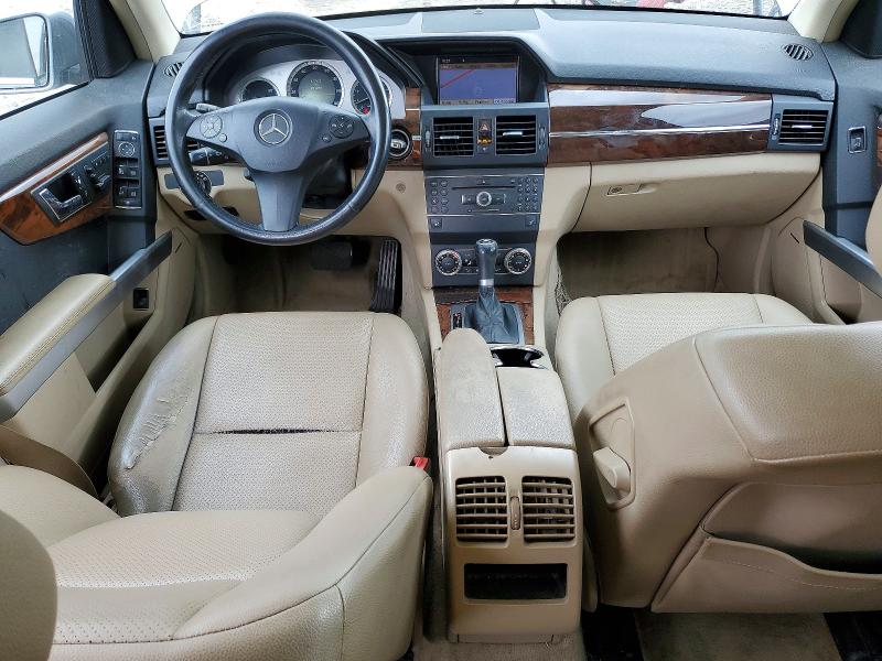 2010 Mercedes-benz Glk-klasse VIN WDCGG8HB4AF428631 COPART salvage auction — FRONT END, Va - Cert Of Title - Salvage, sold $1,100 on 2026-08-19 (photo 8)