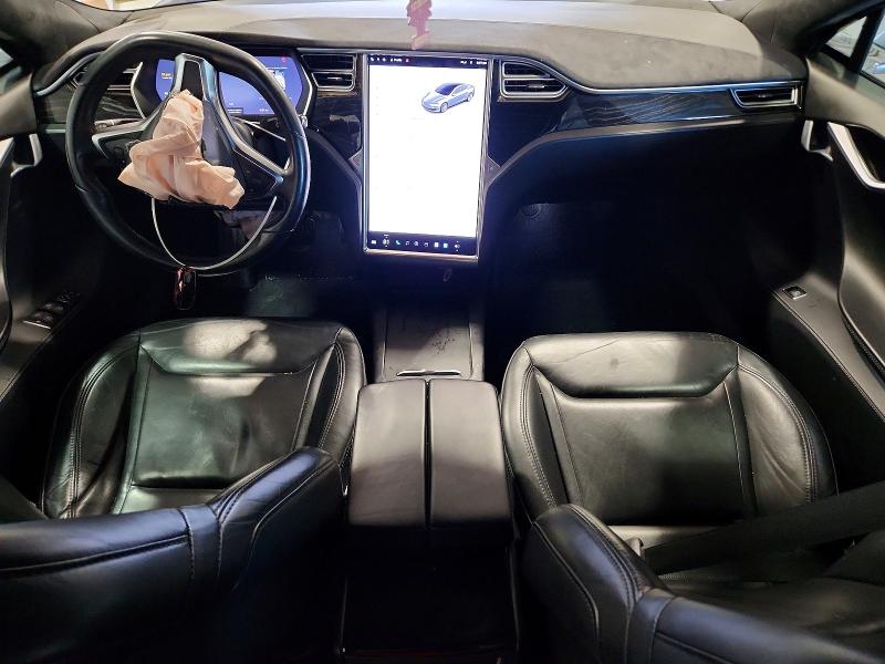 2016 Tesla Model s VIN 5YJSA1E13GF158504 COPART salvage auction — FRONT END, Va - Cert Of Title - Salvage, sold $5,200 on 2026-07-10 (photo 8)