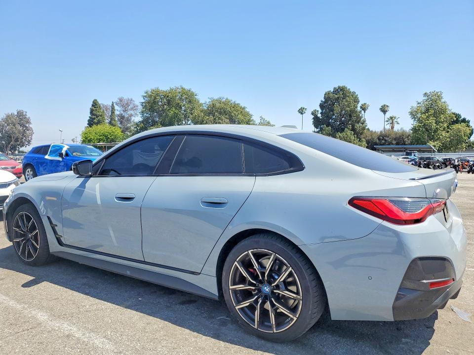 2024 BMW I4 VIN WBY43AW04RFS79810 COPART salvage auction — MINOR DENT/SCRATCHES, Ca - Salvage Certificate, sold $24,300 on 2026-07-28 (photo 2)