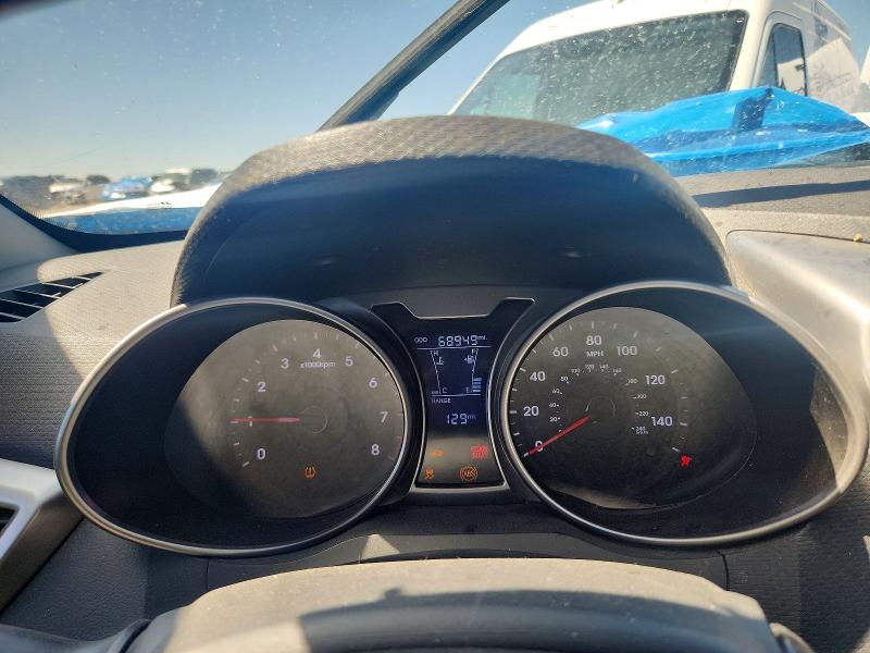 2013 Hyundai Veloster VIN KMHTC6AD5DU157509 COPART salvage auction — FRONT END, AZ - CERT OF TITLE - SALVAGE, sold $250 on 2026-07-17 (photo 9)