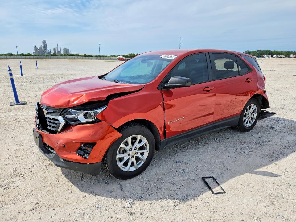 2020 Chevrolet Equinox VIN 2GNAXHEV6L6211273 COPART salvage auction — REAR END, Tx - Salvage Vehicle Title, sold $925 on 2026-07-09 (photo 1)
