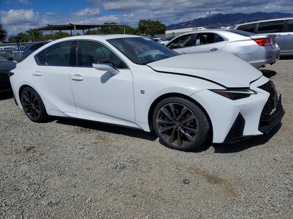 2023 Lexus Is 350 VIN JTHGZ1B2XP5066284 COPART salvage auction — FRONT END, CA - SALVAGE CERTIFICATE, sold $12,600 on 2026-07-28 (photo 4)