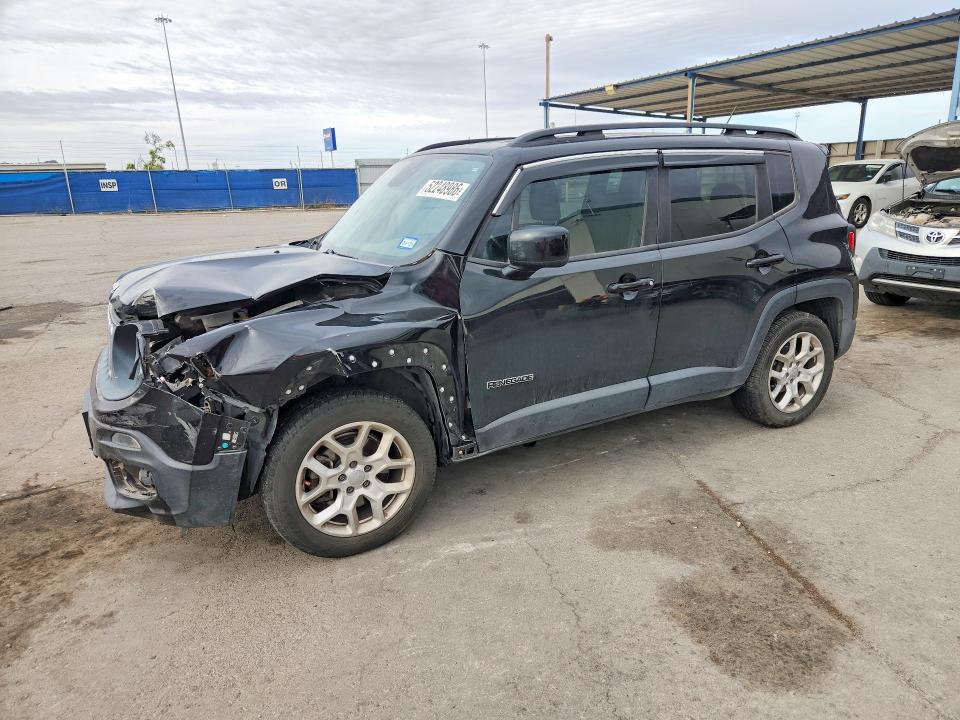 2015 Jeep Renegade VIN ZACCJABT7FPC27244 COPART salvage auction — FRONT END, Tx - Salvage Vehicle Title, sold $875 on 2026-07-31 (photo 1)