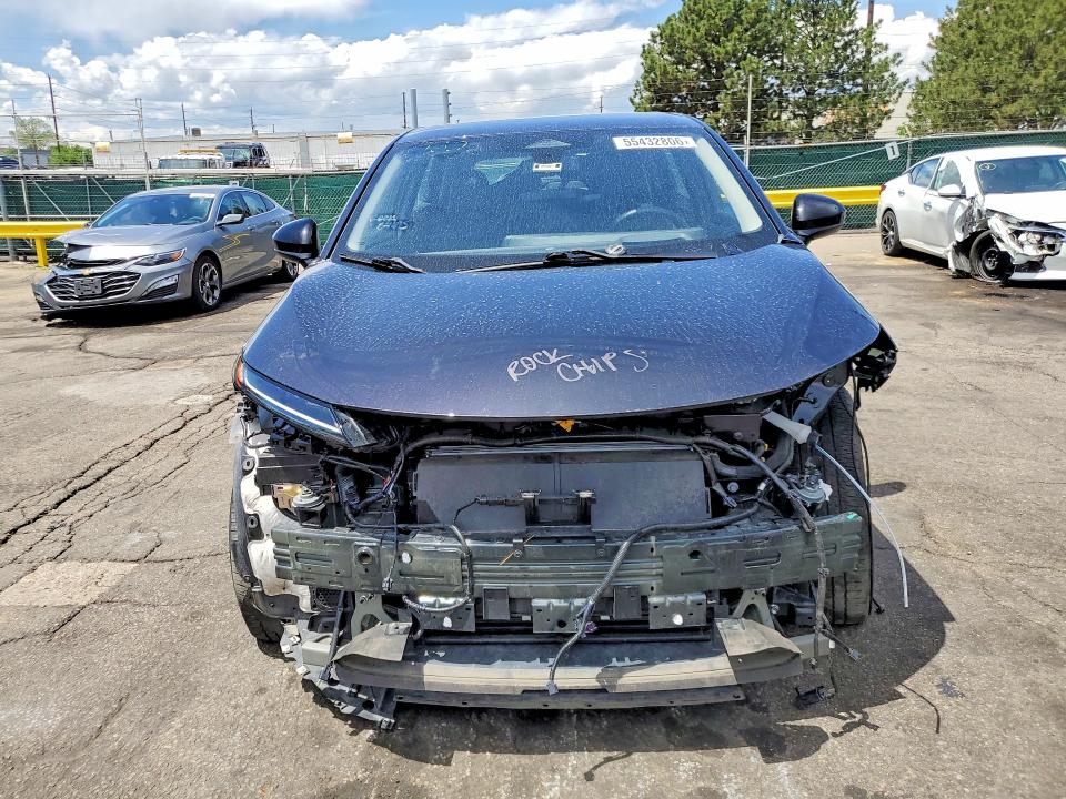 2024 Nissan Ariya VIN JN1DF0BB5RM737637 COPART salvage auction — FRONT END, Co - Public - Salvage Title, sold $10,500 on 2026-07-02 (photo 5)
